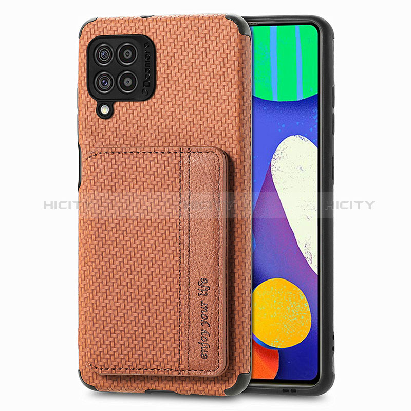 Ultra-thin Silicone Gel Soft Case Cover with Magnetic S01D for Samsung Galaxy F62 5G