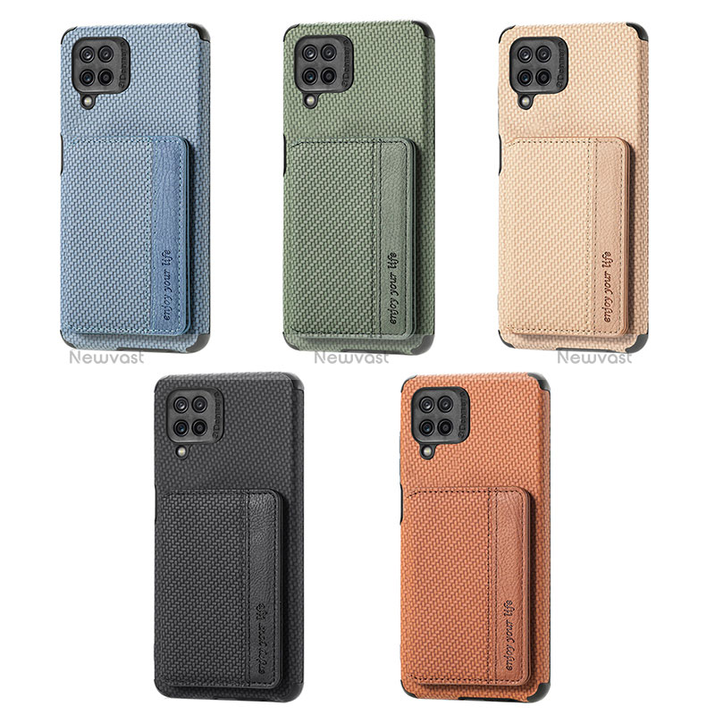 Ultra-thin Silicone Gel Soft Case Cover with Magnetic S01D for Samsung Galaxy M12