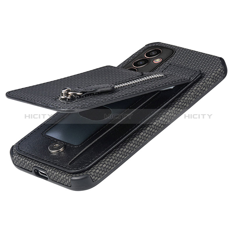 Ultra-thin Silicone Gel Soft Case Cover with Magnetic S01D for Samsung Galaxy M13 4G