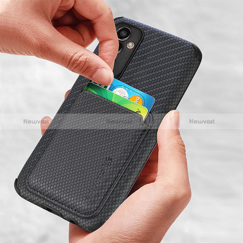 Ultra-thin Silicone Gel Soft Case Cover with Magnetic S01D for Samsung Galaxy M13 5G