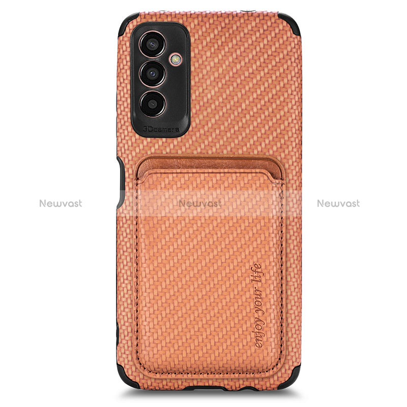 Ultra-thin Silicone Gel Soft Case Cover with Magnetic S01D for Samsung Galaxy M13 5G