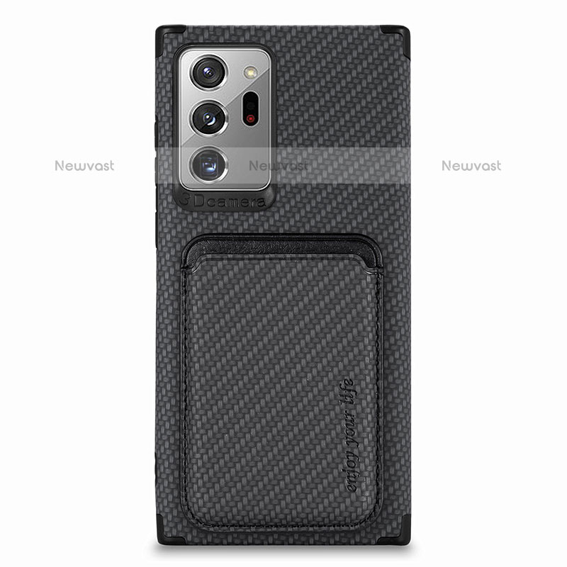 Ultra-thin Silicone Gel Soft Case Cover with Magnetic S01D for Samsung Galaxy Note 20 Ultra 5G