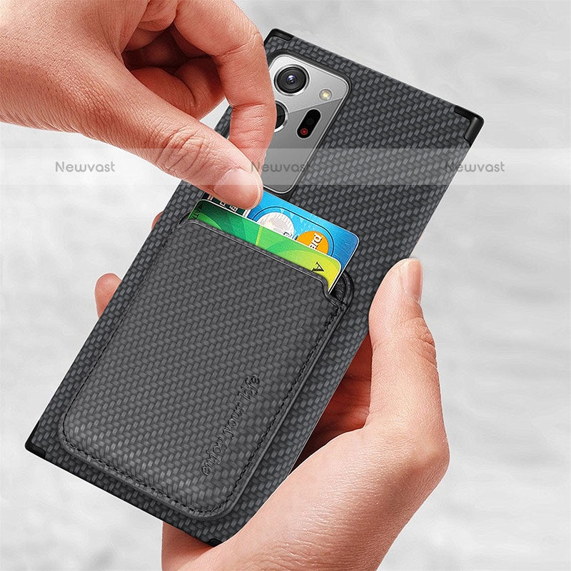 Ultra-thin Silicone Gel Soft Case Cover with Magnetic S01D for Samsung Galaxy Note 20 Ultra 5G