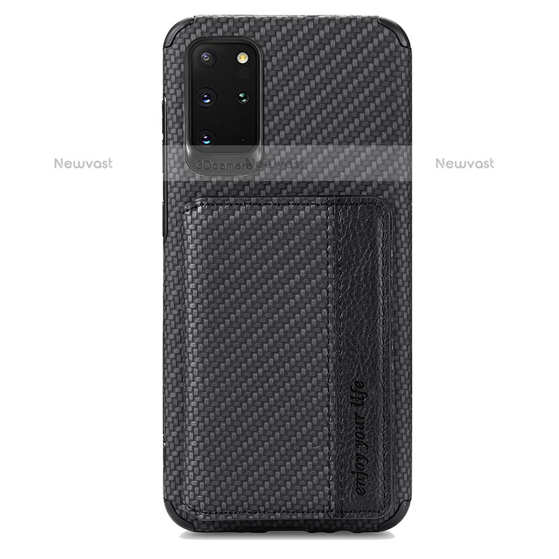 Ultra-thin Silicone Gel Soft Case Cover with Magnetic S01D for Samsung Galaxy S20 Plus