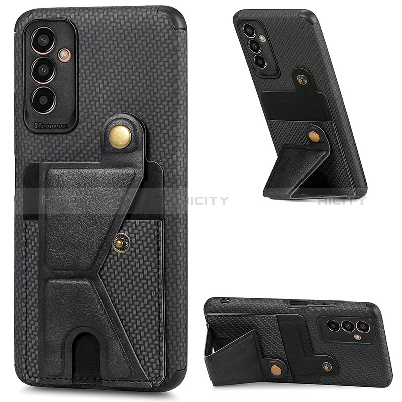 Ultra-thin Silicone Gel Soft Case Cover with Magnetic S02D for Samsung Galaxy M13 4G