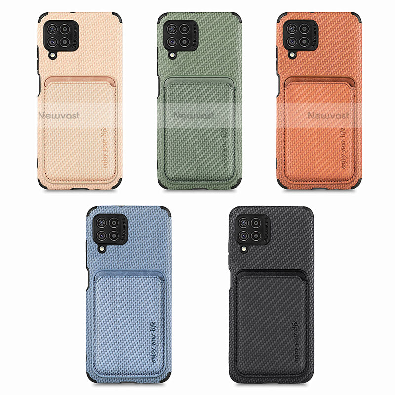 Ultra-thin Silicone Gel Soft Case Cover with Magnetic S02D for Samsung Galaxy M62 4G