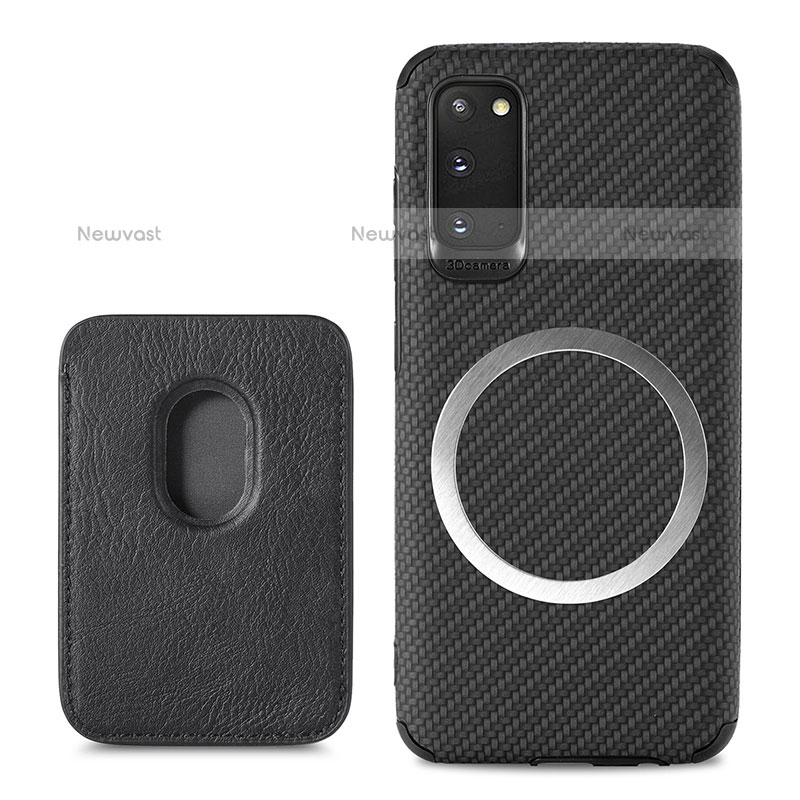 Ultra-thin Silicone Gel Soft Case Cover with Magnetic S02D for Samsung Galaxy S20