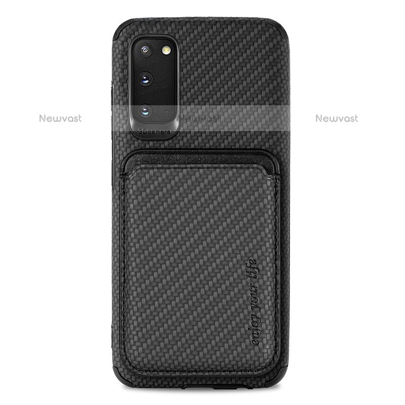 Ultra-thin Silicone Gel Soft Case Cover with Magnetic S02D for Samsung Galaxy S20 5G