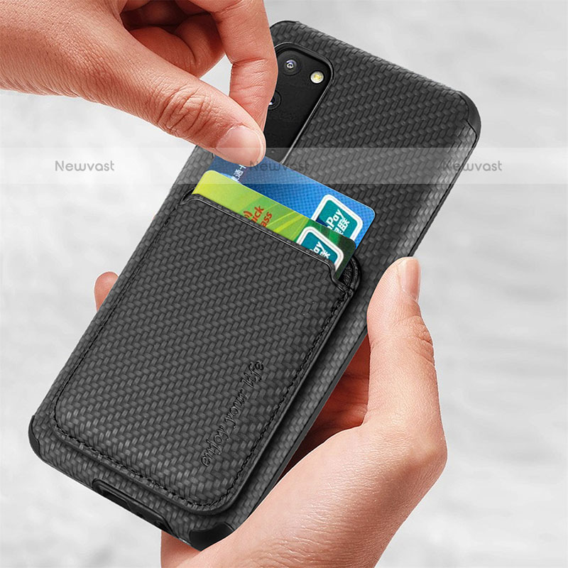 Ultra-thin Silicone Gel Soft Case Cover with Magnetic S02D for Samsung Galaxy S20