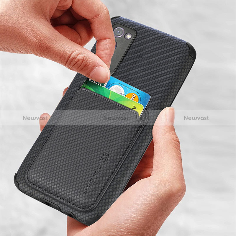 Ultra-thin Silicone Gel Soft Case Cover with Magnetic S02D for Samsung Galaxy S20 FE 5G