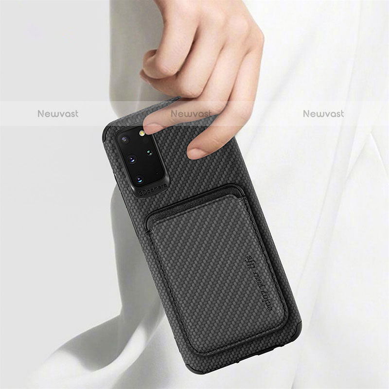 Ultra-thin Silicone Gel Soft Case Cover with Magnetic S02D for Samsung Galaxy S20 Plus 5G