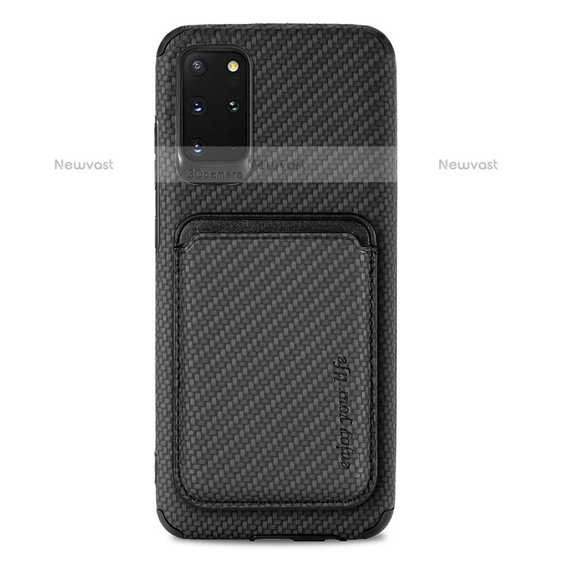 Ultra-thin Silicone Gel Soft Case Cover with Magnetic S02D for Samsung Galaxy S20 Plus