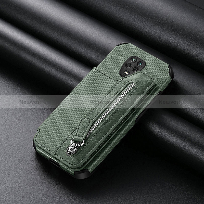 Ultra-thin Silicone Gel Soft Case Cover with Magnetic S02D for Xiaomi Poco M2 Pro