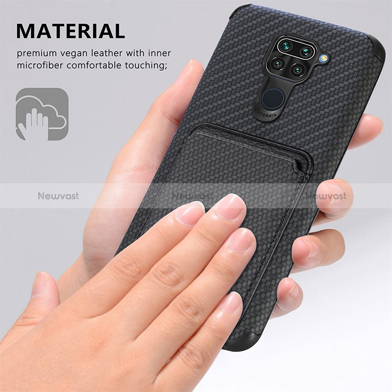 Ultra-thin Silicone Gel Soft Case Cover with Magnetic S02D for Xiaomi Redmi 10X 4G