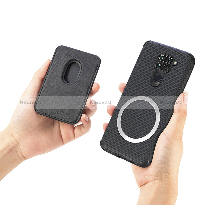 Ultra-thin Silicone Gel Soft Case Cover with Magnetic S02D for Xiaomi Redmi 10X 4G