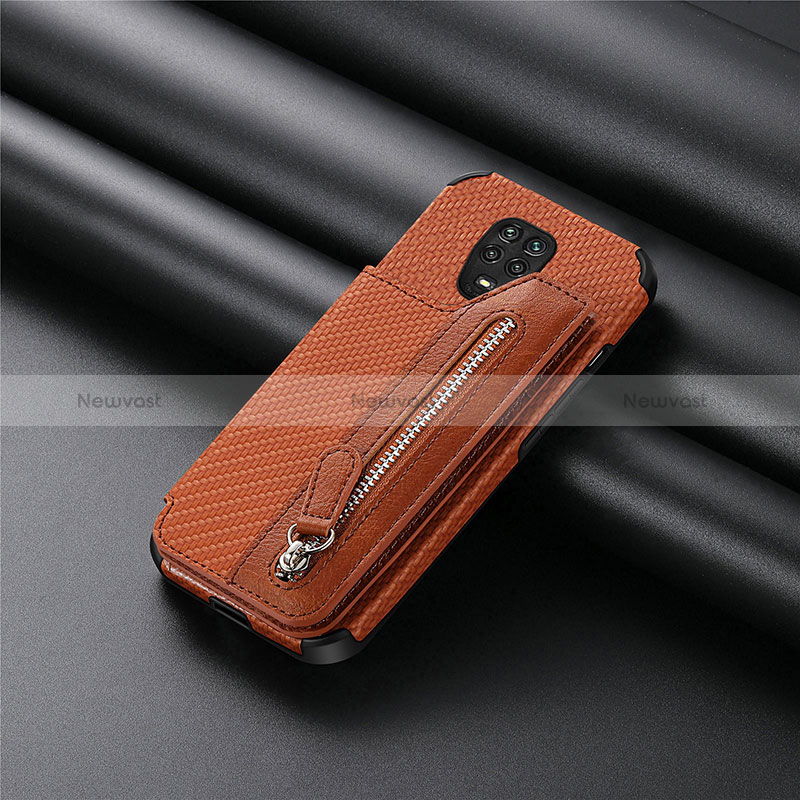 Ultra-thin Silicone Gel Soft Case Cover with Magnetic S02D for Xiaomi Redmi Note 9S