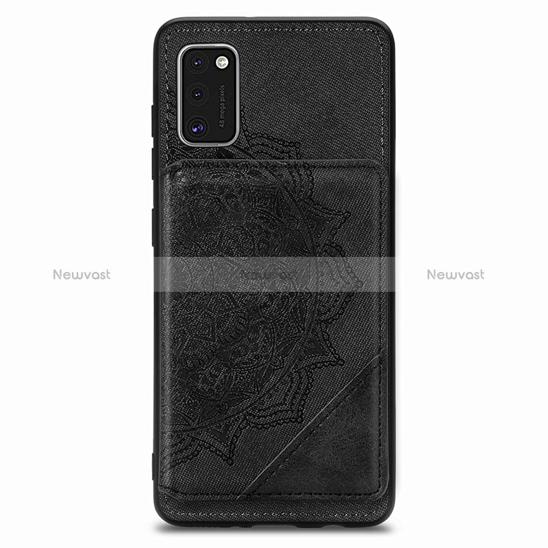 Ultra-thin Silicone Gel Soft Case Cover with Magnetic S03D for Samsung Galaxy A41