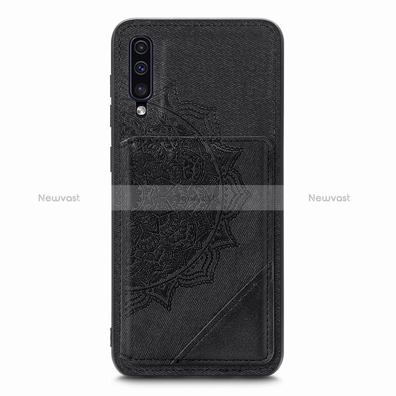 Ultra-thin Silicone Gel Soft Case Cover with Magnetic S03D for Samsung Galaxy A50