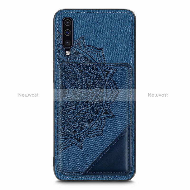 Ultra-thin Silicone Gel Soft Case Cover with Magnetic S03D for Samsung Galaxy A50S