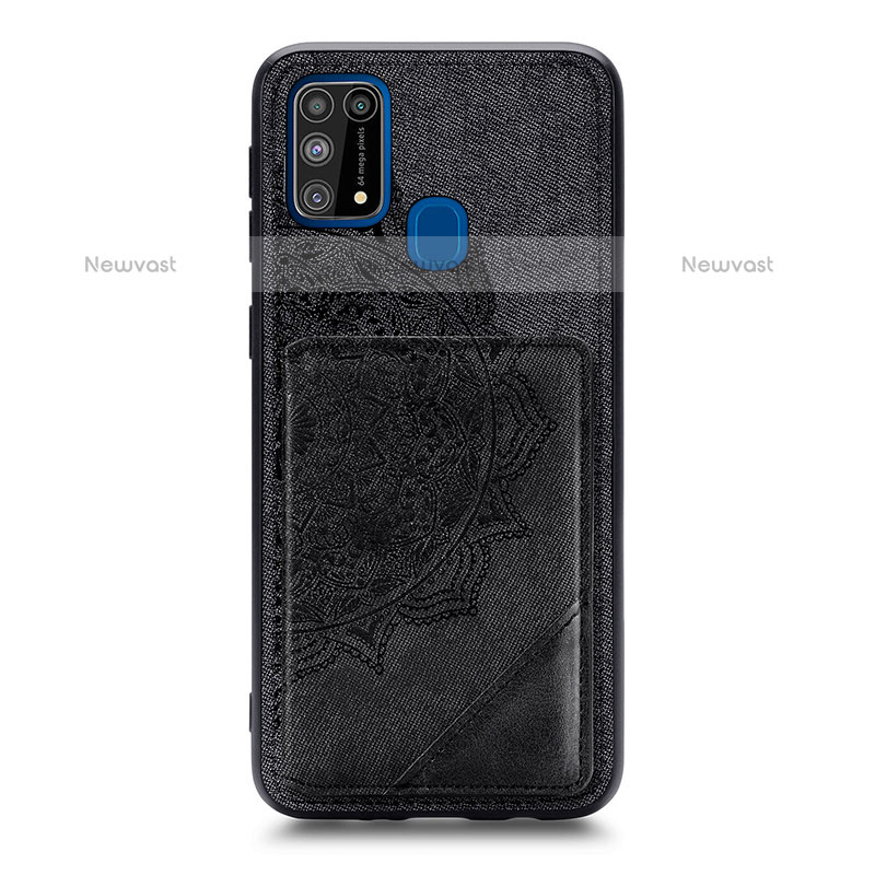 Ultra-thin Silicone Gel Soft Case Cover with Magnetic S03D for Samsung Galaxy M31