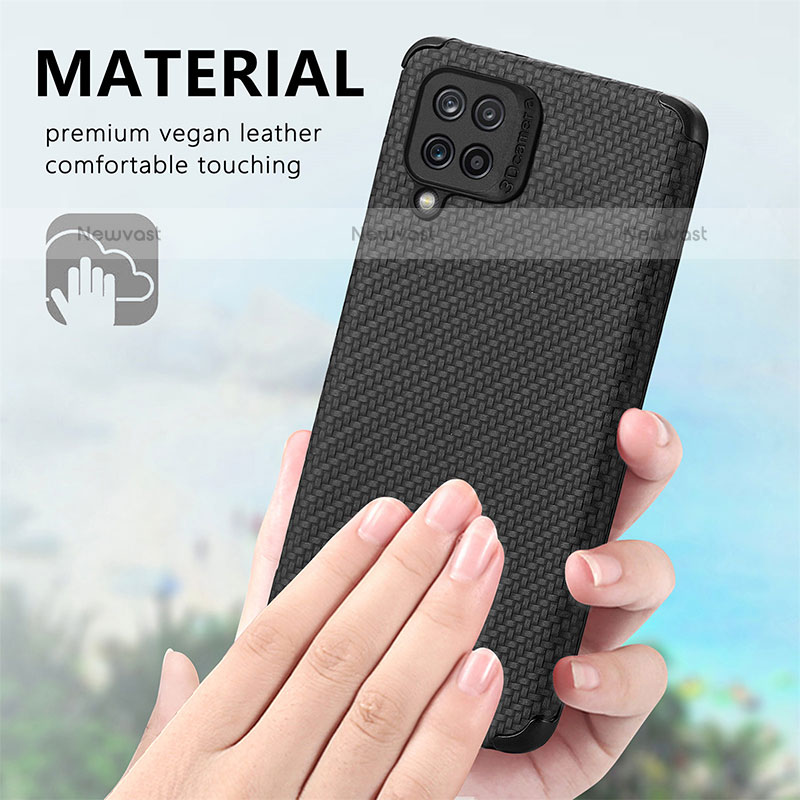 Ultra-thin Silicone Gel Soft Case Cover with Magnetic S03D for Samsung Galaxy M32 4G