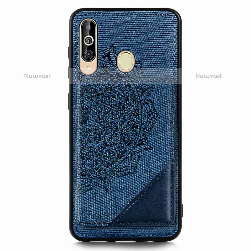 Ultra-thin Silicone Gel Soft Case Cover with Magnetic S03D for Samsung Galaxy M40