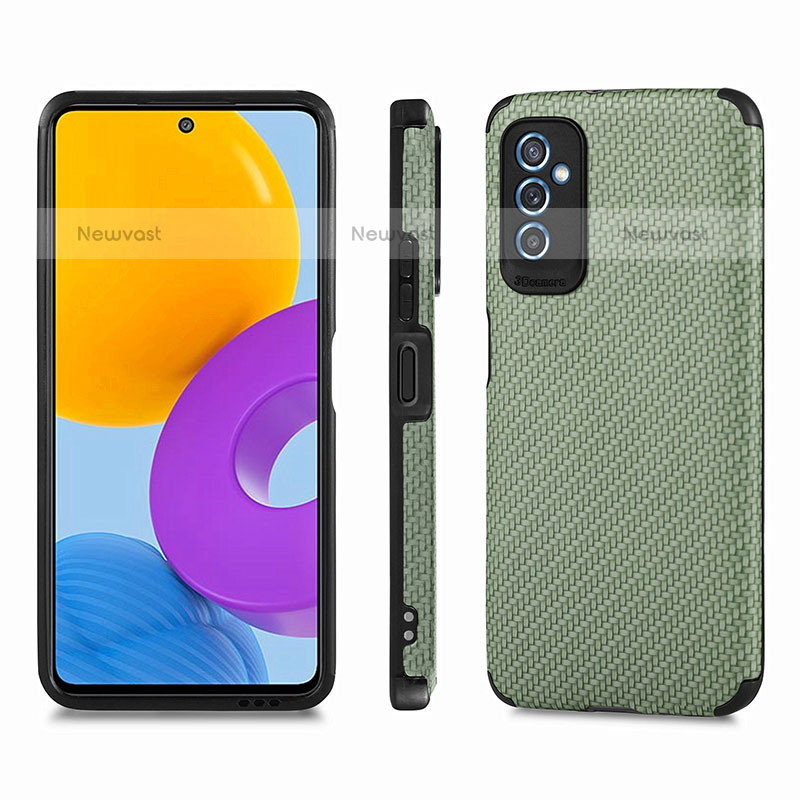 Ultra-thin Silicone Gel Soft Case Cover with Magnetic S03D for Samsung Galaxy M52 5G