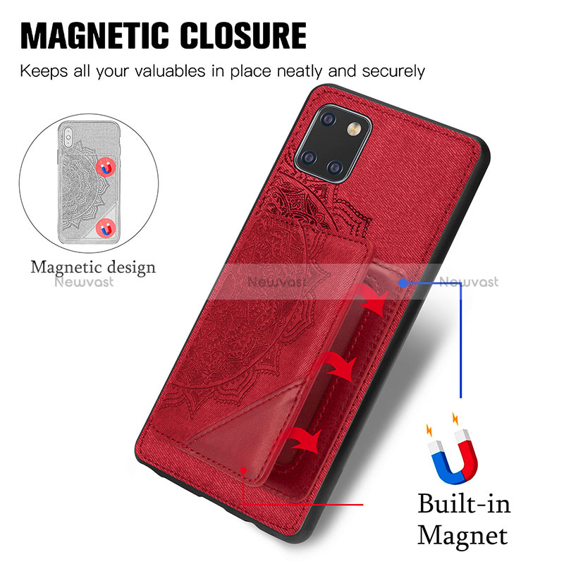 Ultra-thin Silicone Gel Soft Case Cover with Magnetic S03D for Samsung Galaxy M60s