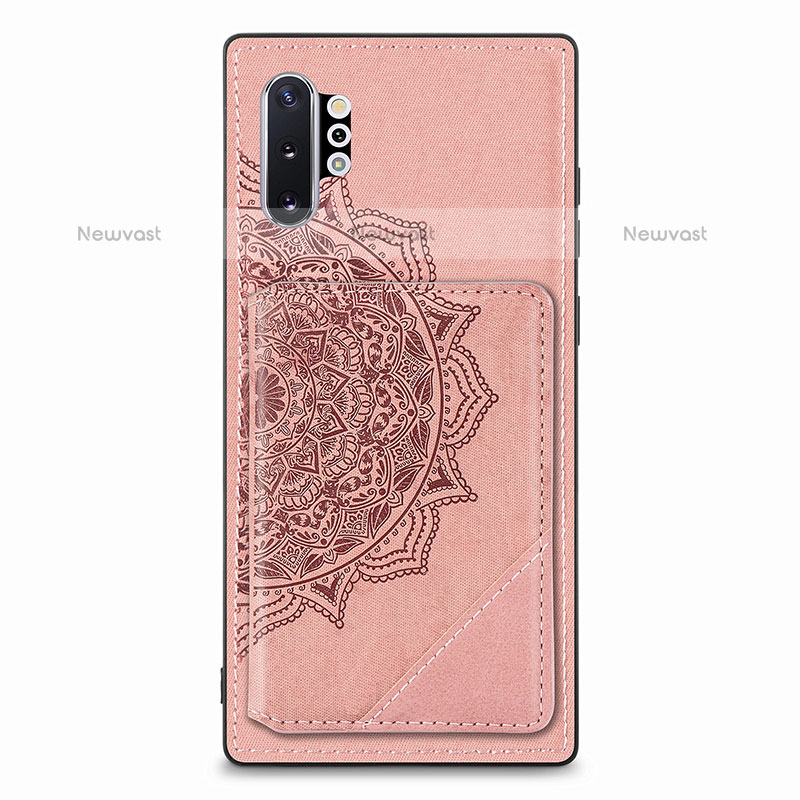 Ultra-thin Silicone Gel Soft Case Cover with Magnetic S03D for Samsung Galaxy Note 10 Plus 5G