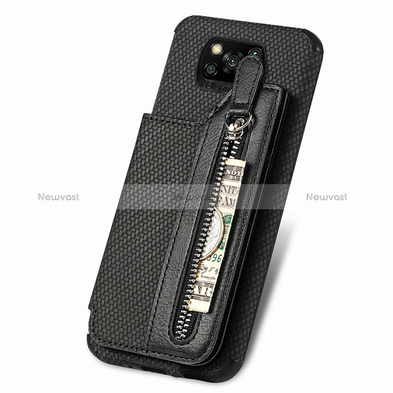 Ultra-thin Silicone Gel Soft Case Cover with Magnetic S03D for Xiaomi Poco X3