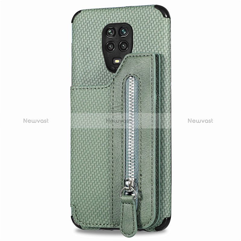 Ultra-thin Silicone Gel Soft Case Cover with Magnetic S03D for Xiaomi Redmi Note 9 Pro Max