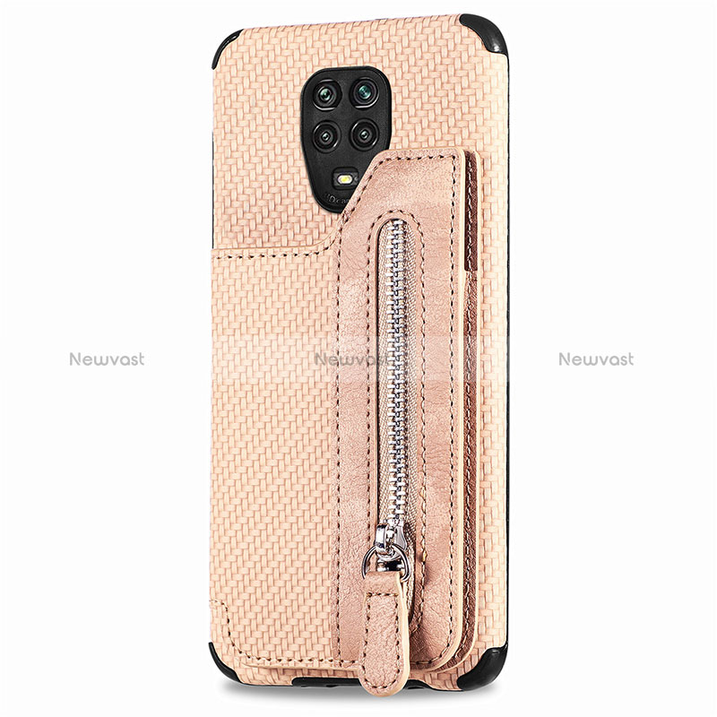Ultra-thin Silicone Gel Soft Case Cover with Magnetic S03D for Xiaomi Redmi Note 9S