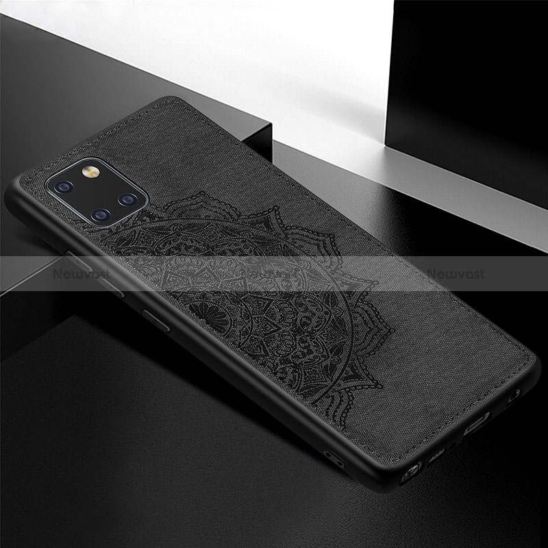 Ultra-thin Silicone Gel Soft Case Cover with Magnetic S04D for Samsung Galaxy A81