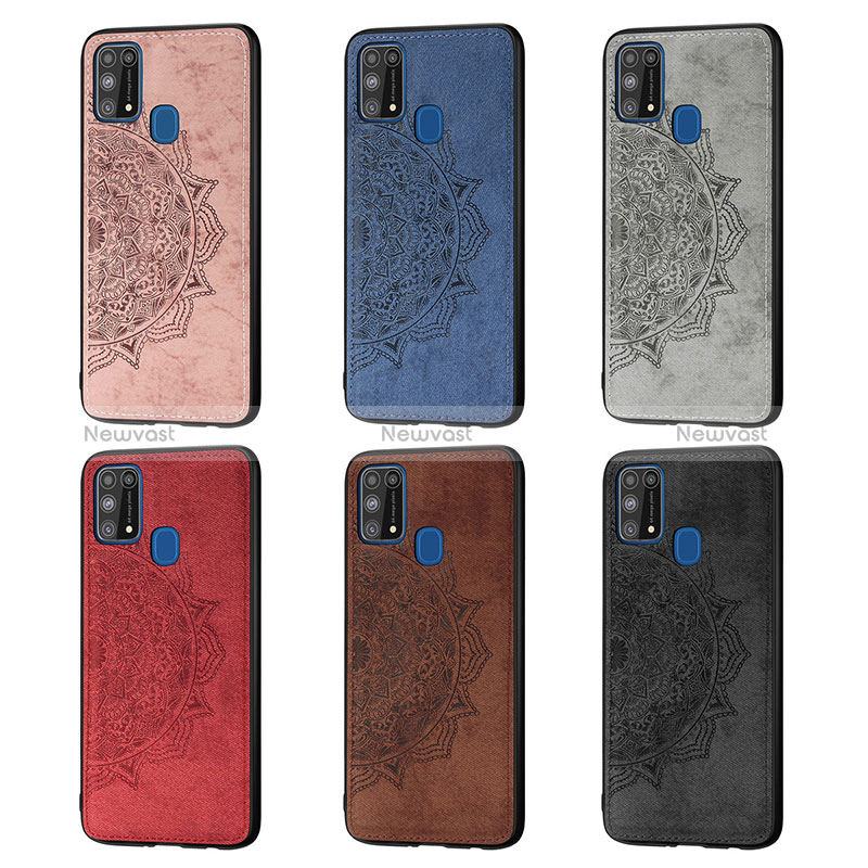 Ultra-thin Silicone Gel Soft Case Cover with Magnetic S04D for Samsung Galaxy M31 Prime Edition