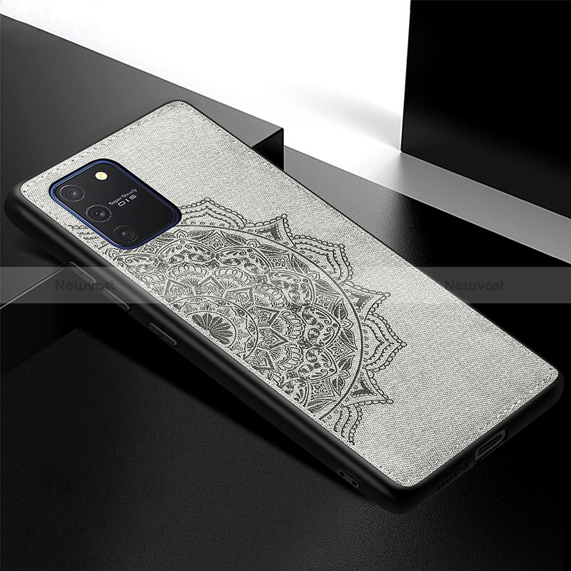 Ultra-thin Silicone Gel Soft Case Cover with Magnetic S04D for Samsung Galaxy M80S