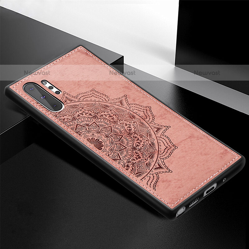 Ultra-thin Silicone Gel Soft Case Cover with Magnetic S04D for Samsung Galaxy Note 10 Plus 5G