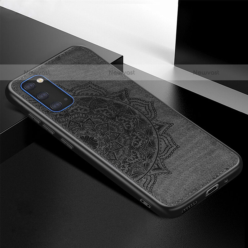 Ultra-thin Silicone Gel Soft Case Cover with Magnetic S04D for Samsung Galaxy S20