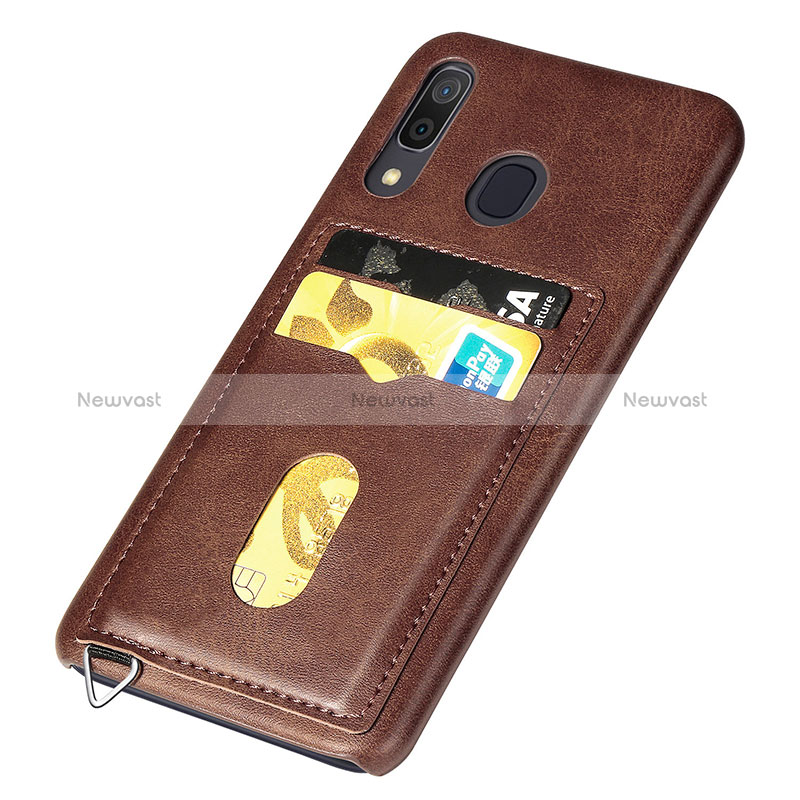 Ultra-thin Silicone Gel Soft Case Cover with Magnetic S05D for Samsung Galaxy A30