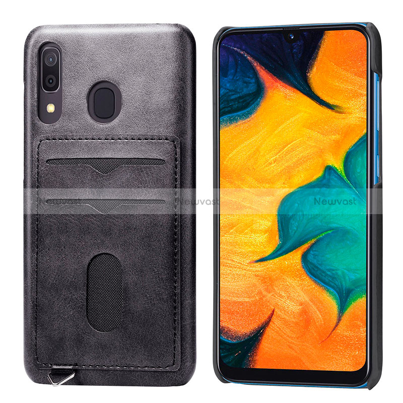 Ultra-thin Silicone Gel Soft Case Cover with Magnetic S05D for Samsung Galaxy A30