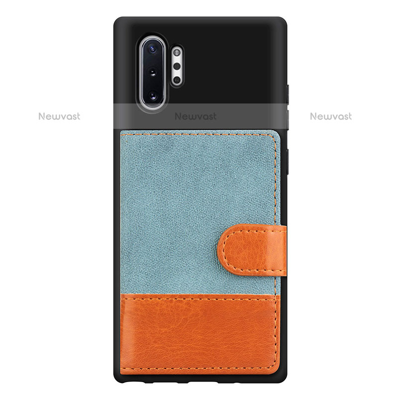 Ultra-thin Silicone Gel Soft Case Cover with Magnetic S05D for Samsung Galaxy Note 10 Plus 5G
