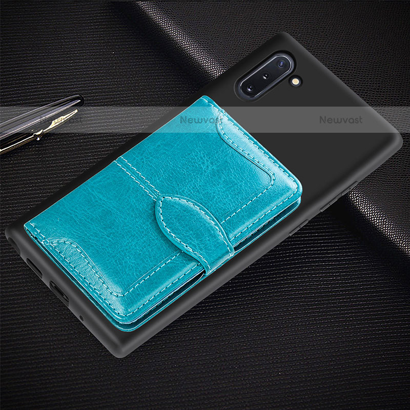Ultra-thin Silicone Gel Soft Case Cover with Magnetic S06D for Samsung Galaxy Note 10 5G