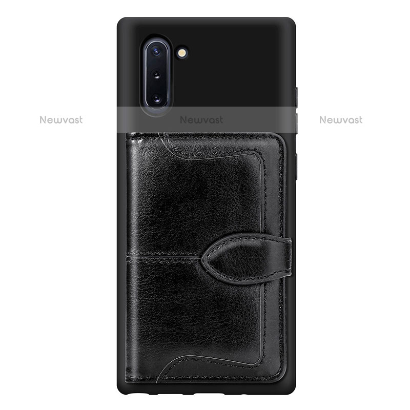 Ultra-thin Silicone Gel Soft Case Cover with Magnetic S06D for Samsung Galaxy Note 10 5G
