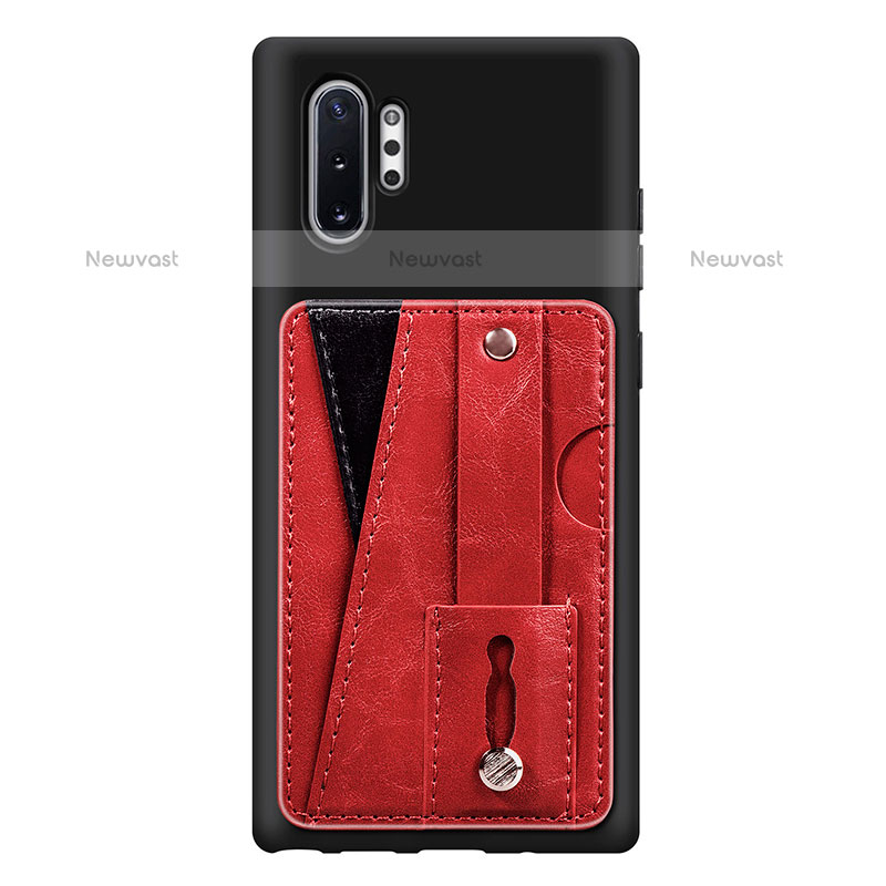 Ultra-thin Silicone Gel Soft Case Cover with Magnetic S06D for Samsung Galaxy Note 10 Plus 5G