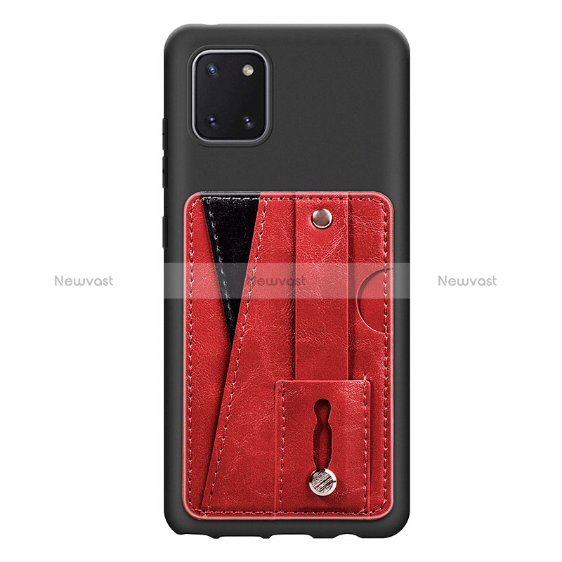 Ultra-thin Silicone Gel Soft Case Cover with Magnetic S08D for Samsung Galaxy M60s