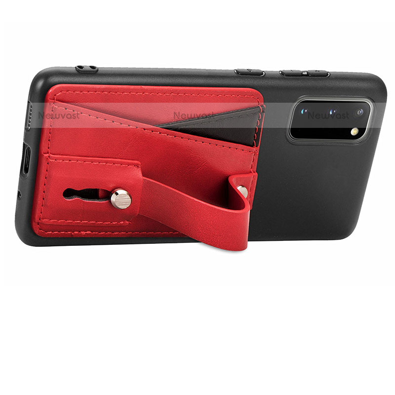 Ultra-thin Silicone Gel Soft Case Cover with Magnetic S08D for Samsung Galaxy S20 5G