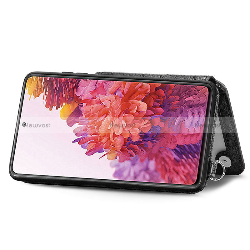 Ultra-thin Silicone Gel Soft Case Cover with Magnetic S08D for Samsung Galaxy S20 Lite 5G