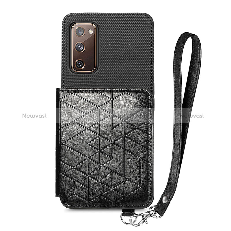 Ultra-thin Silicone Gel Soft Case Cover with Magnetic S08D for Samsung Galaxy S20 Lite 5G