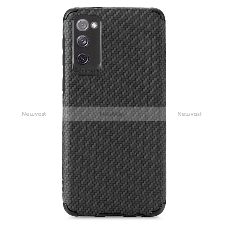 Ultra-thin Silicone Gel Soft Case Cover with Magnetic S09D for Samsung Galaxy S20 FE 5G