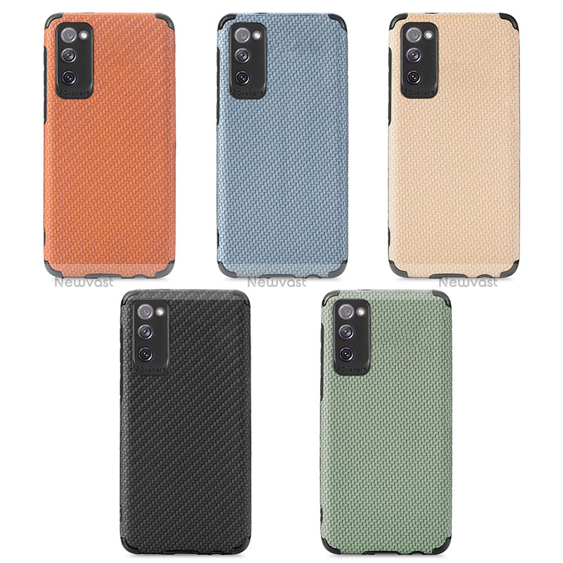 Ultra-thin Silicone Gel Soft Case Cover with Magnetic S09D for Samsung Galaxy S20 Lite 5G