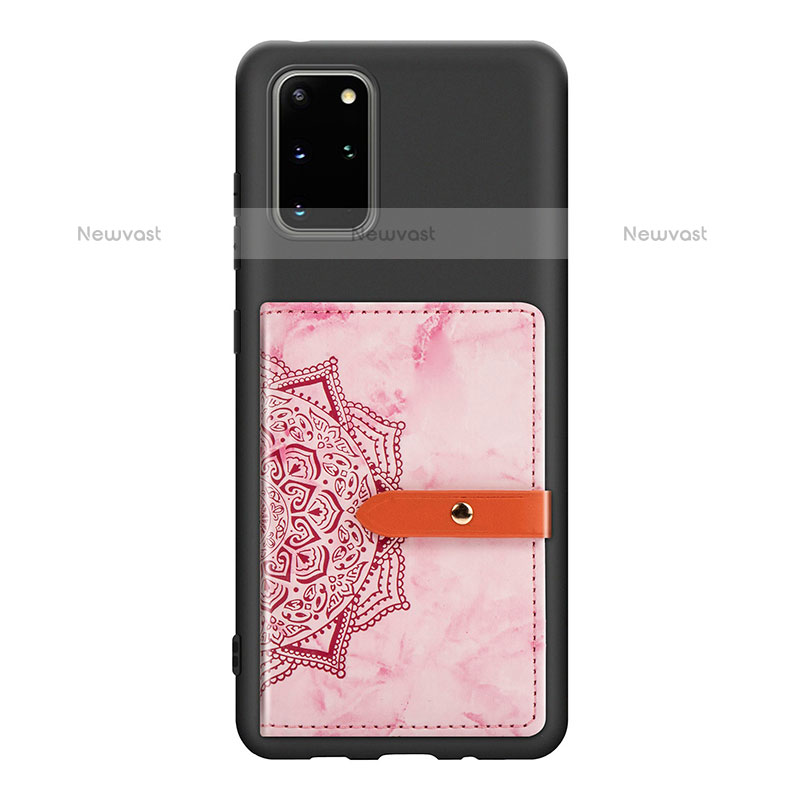 Ultra-thin Silicone Gel Soft Case Cover with Magnetic S09D for Samsung Galaxy S20 Plus 5G